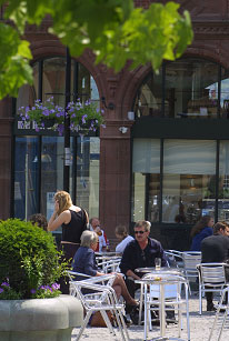 Relax in a cafe in Sheffield